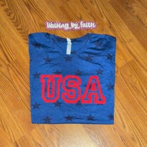 USA Blue T-Shirt
